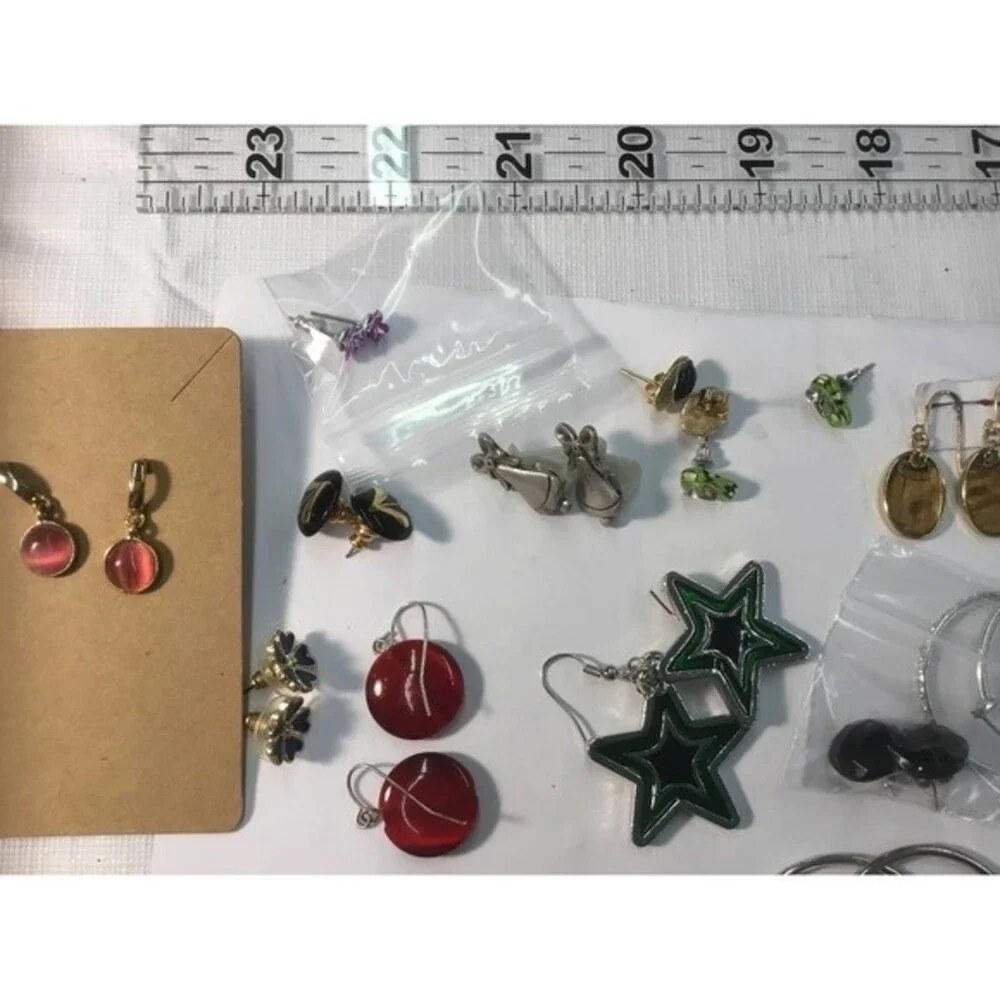 20 Pairs of Assorted Earrings Lot